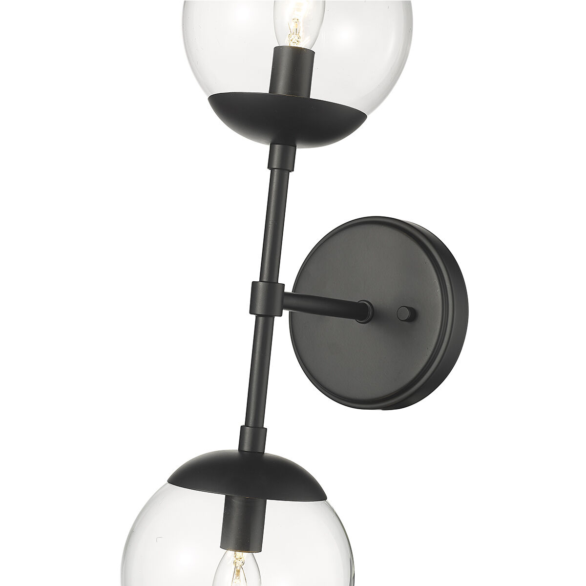 Avell Indoor Wall Sconce Wall Light in Matte Black